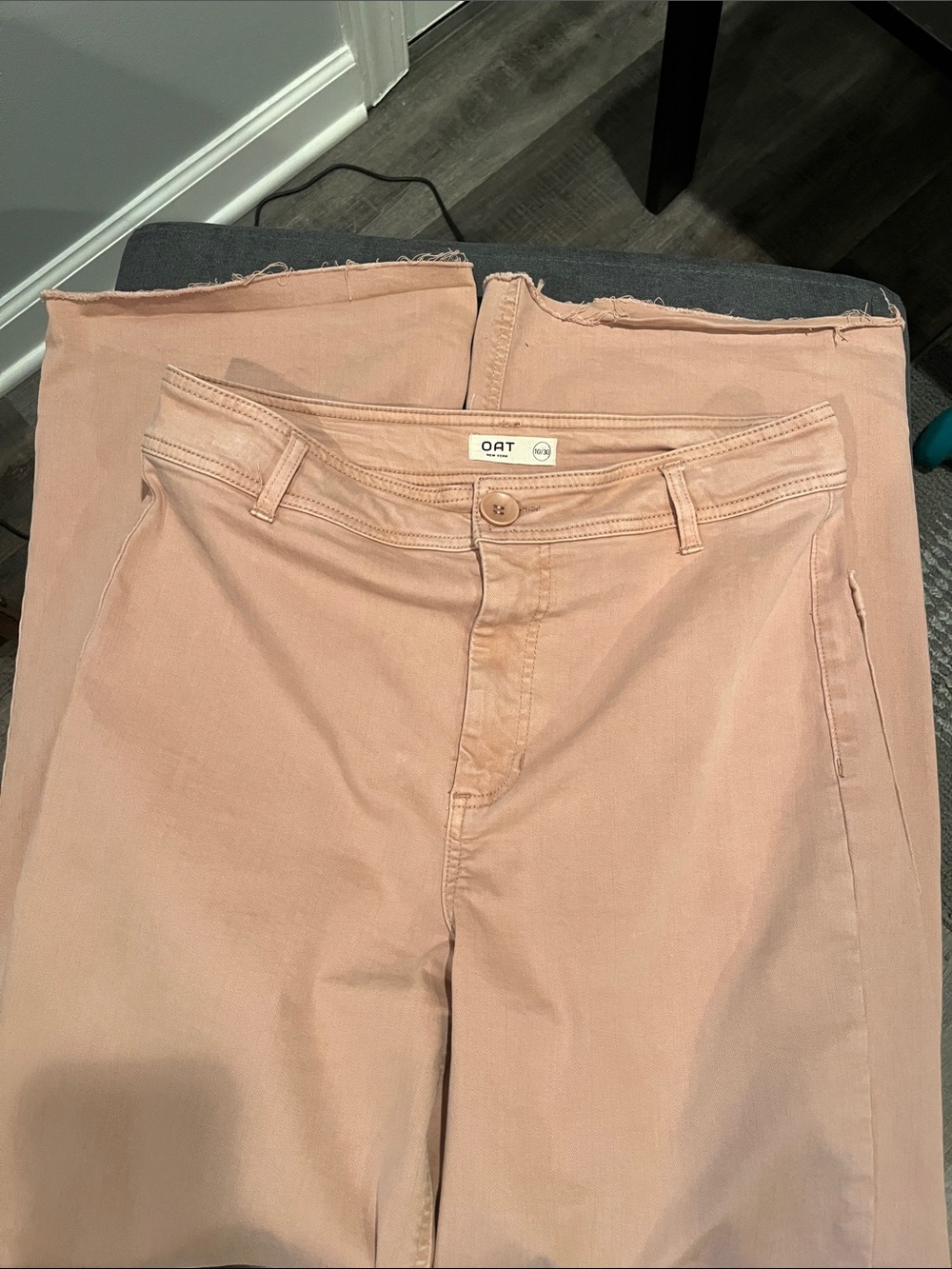 Oat New York Dusty Rose High-Rise Jeans